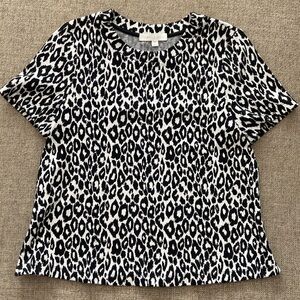 Anthropologie Eri + Ali leopard top
